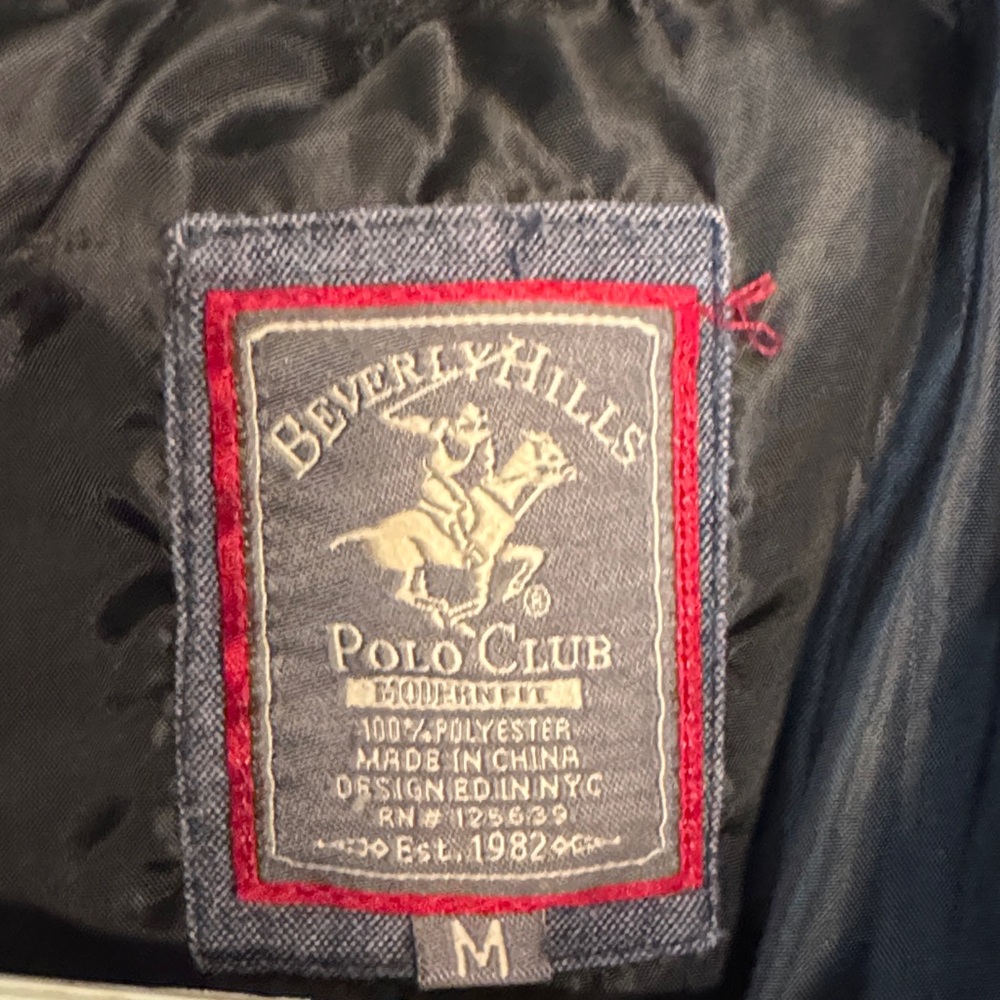 Beverly Hills Polo Club Gray Quilted Vest - Picture 3 of 7